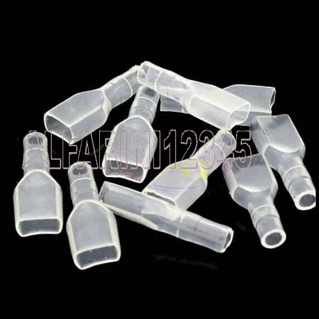 Tahan Lama Isi 100 Pcs Cover Skun Terminal Klakson Horn Motor Mobil Cover Skun Terminal Klakson