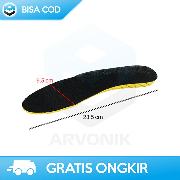 INSOLE HONEYCOMB ALAS KAKI SEPATU NYAMAN DAN EMPUK SHOE PAD BY RHODEY