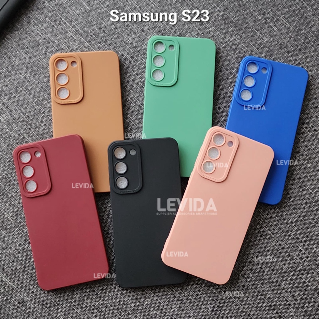 Samsung S23 Samsung S23 Plus case Pro Kamera Warna Macaron Case Samsung S23 Samsung S23 Plus