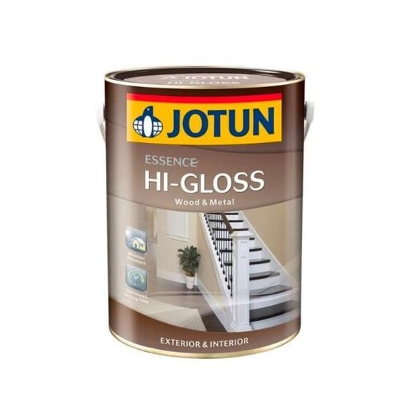 Sale Cat Minyak Kayu & Besi Essence Hi-Gloss Jotun Warna Putih/Hitam (1 Lt) Termurah