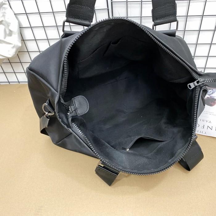 TAS TRAVEL BAG SPORT GYM OLAHRAGA IMPORT PRIA WANITA TOTE NYLON MURAH