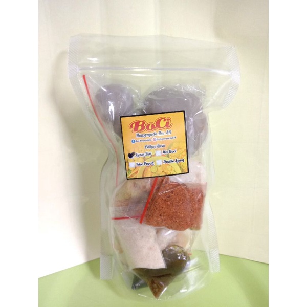 Boci ayam suir pedas