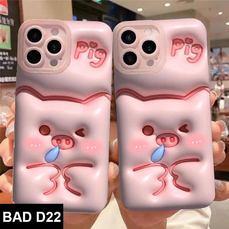 Case Motif Cute Animal 3D Samsung Note 8 Note 9 Note 10