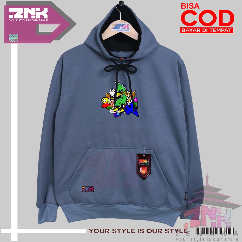 Zenaka Hoodie pria distro aesthetic graffity simple Jacket pria waterproof tebal Sweater pria oversize distro bandung Hoodie pria oversize korean style Sweater pria distro keren zenaka hoodie warna abu paralon Hoodie couple pasangan kekinian aesthetik