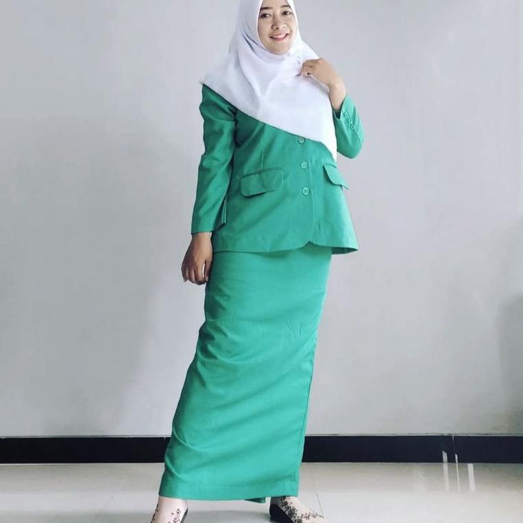 SIAP KIRIM JAS FATAYAT RESMI NASIONAL SATU SET / JAS WANITA RESMI FATAYAT NU