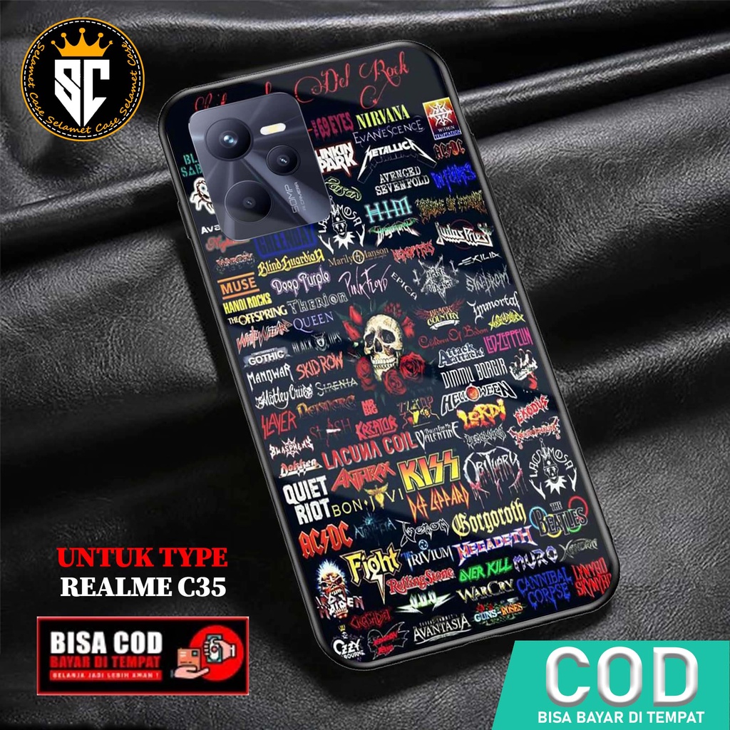 Case Realme C35 Casing Realme C35 Selamet Case [SRBK] Case Glossy Case Aesthetic Custom Case Anime P