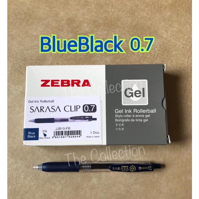 

ATK0552SR 0.7 BlueBlack JJB15-FB Sarasa Zebra Gel Pen Clip Ink pulpen