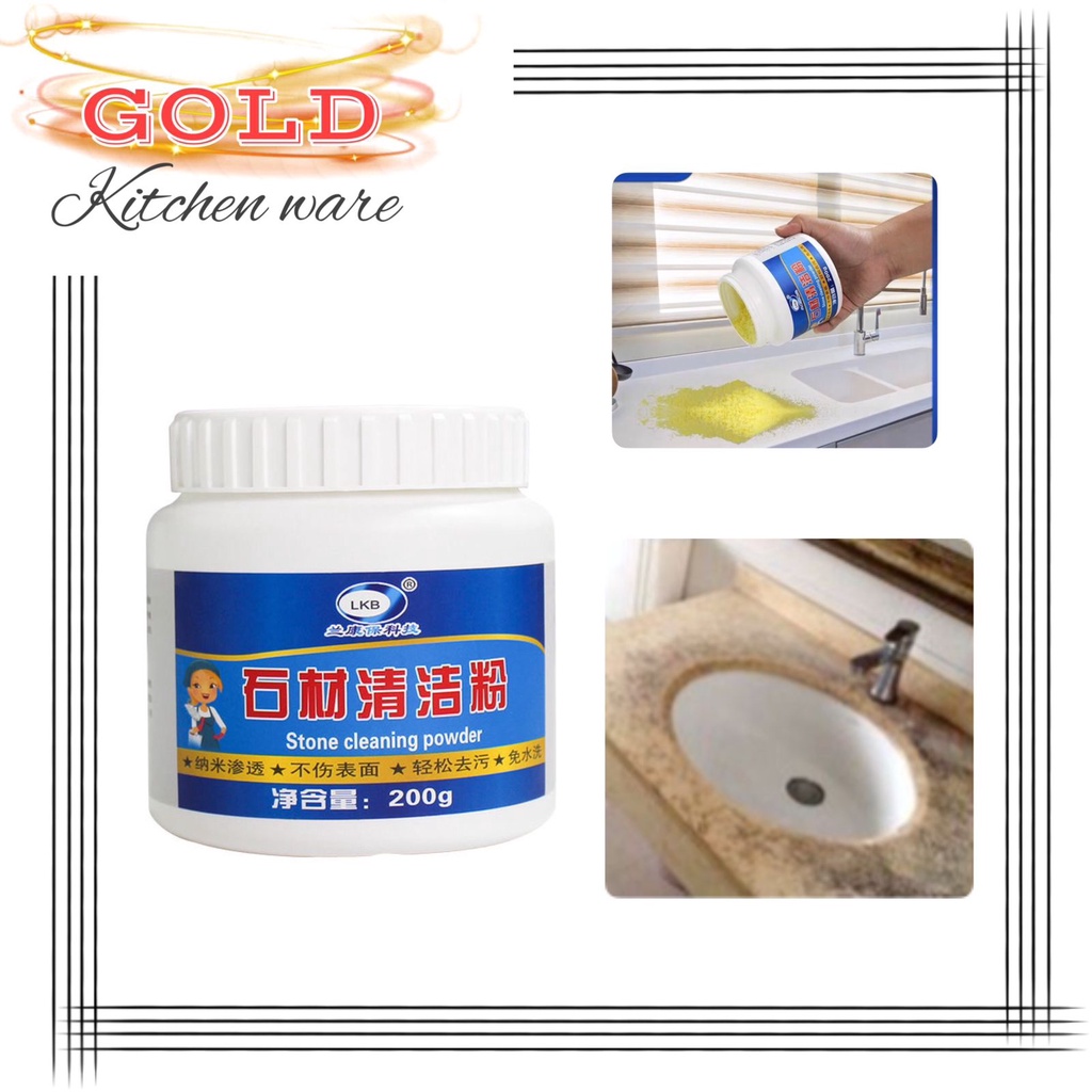 G312 Sabun Pembersih Noda Stone Bubuk Pembersih noda membandel Lantai