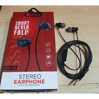 Headset Handsfree Bagan BG-H18 Earphone BG H18 BG H 18