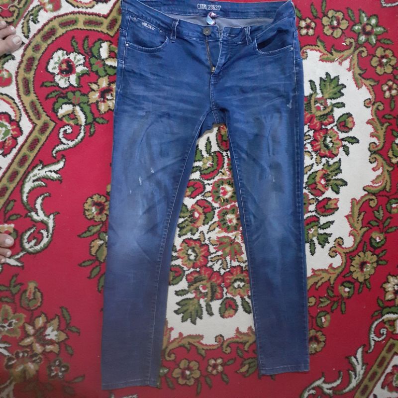 preloved celana jeans cardinal wanita