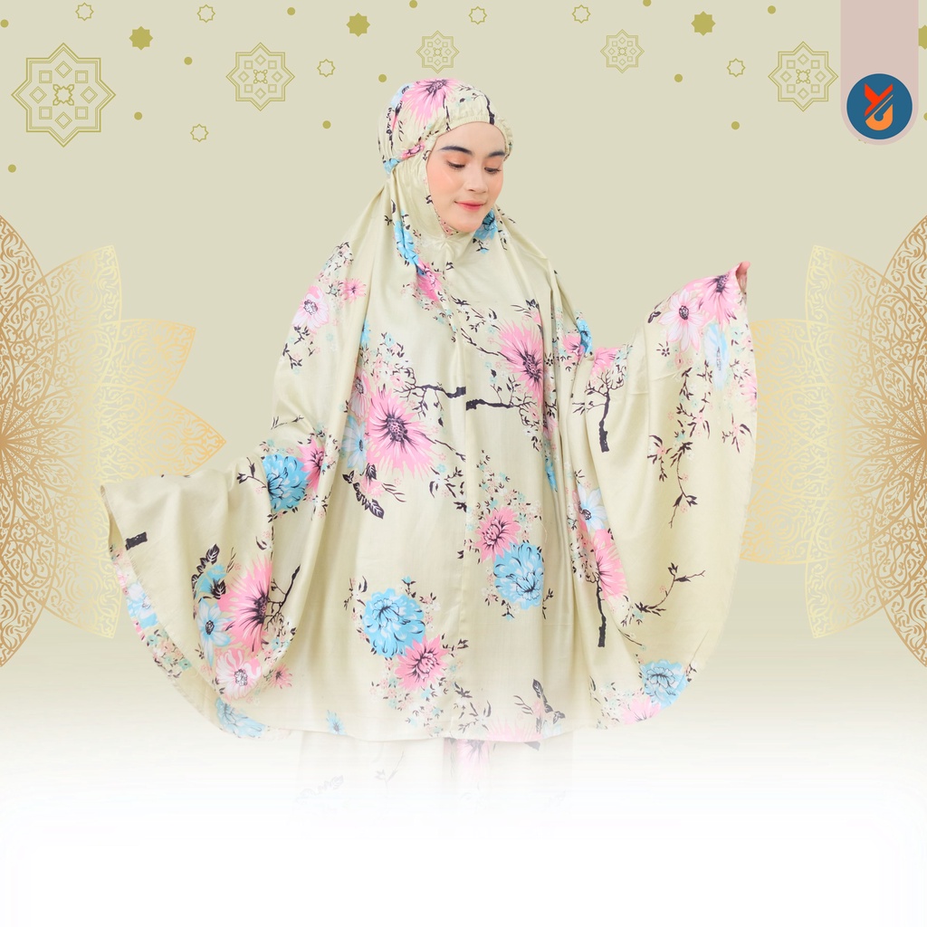 YashCollection Mukena Dewasa Rayon Motif Cemara