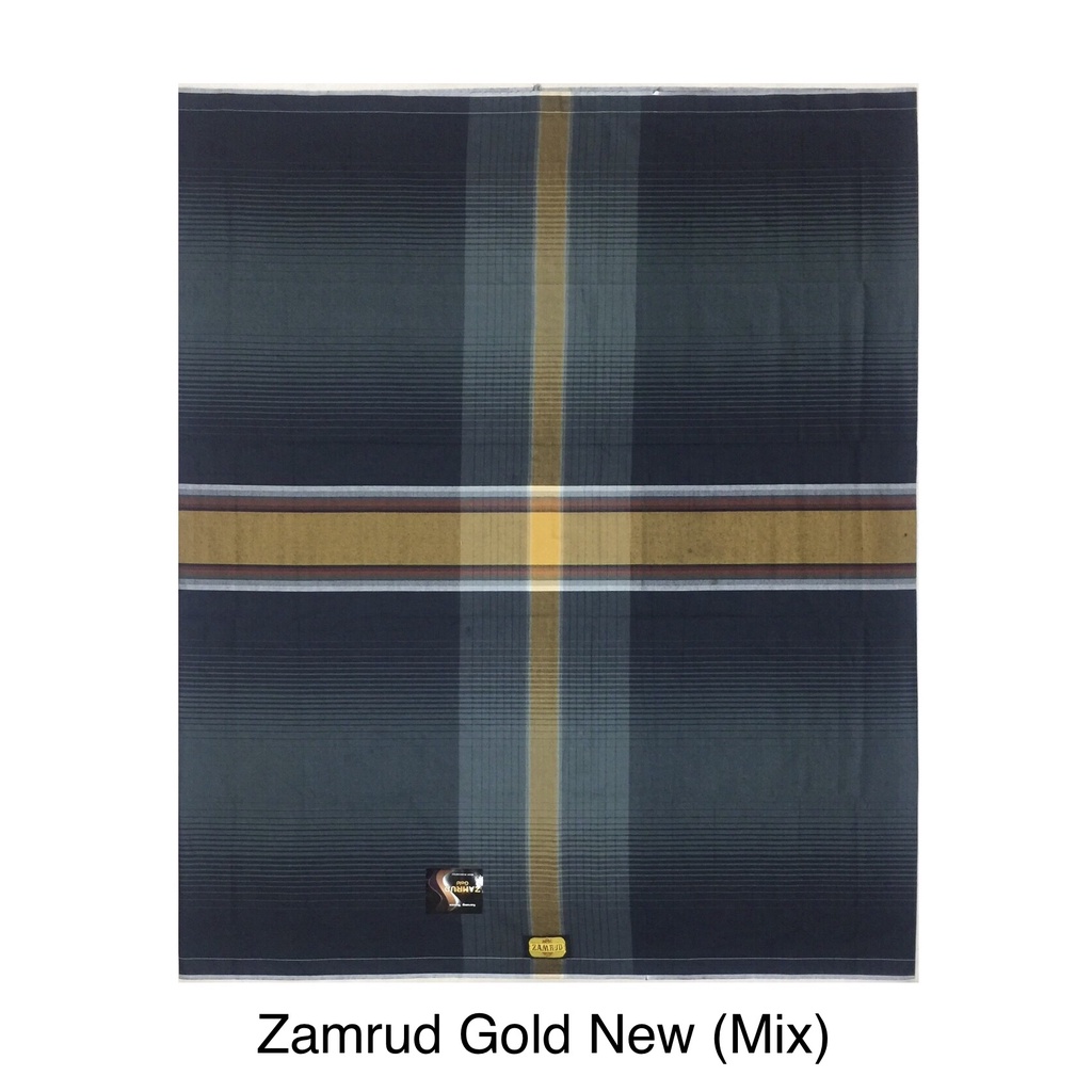 Grosir 10pc - Sarung Tenun Zamrud Gold