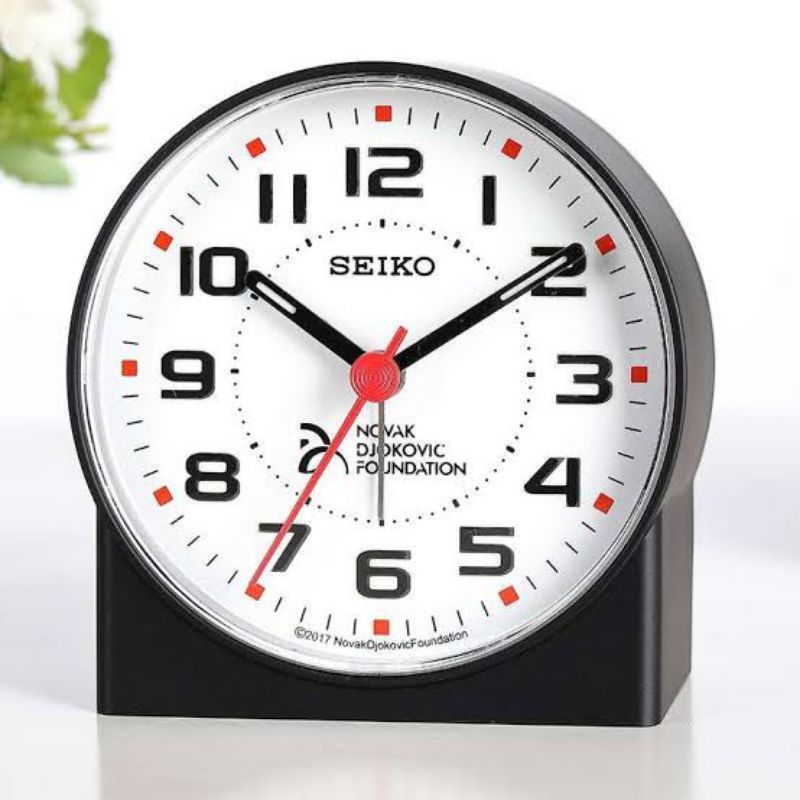 SEIKO JAM MEJA QHE 907 WEKER ALARM