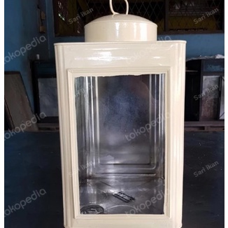 Toples kerupuk putih(kaleng kerupuk jadul