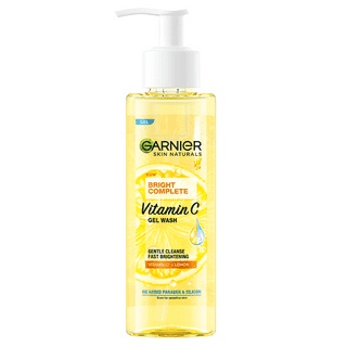 [120ml] Garnier Bright Complete Vitamin C Gel Wash | Face Wash | Facial Foam