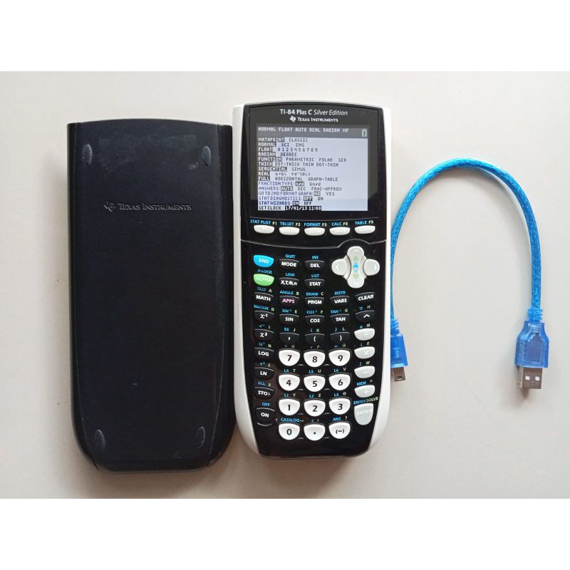 

kalkulator texas instrument ti-84 plus C silver edition