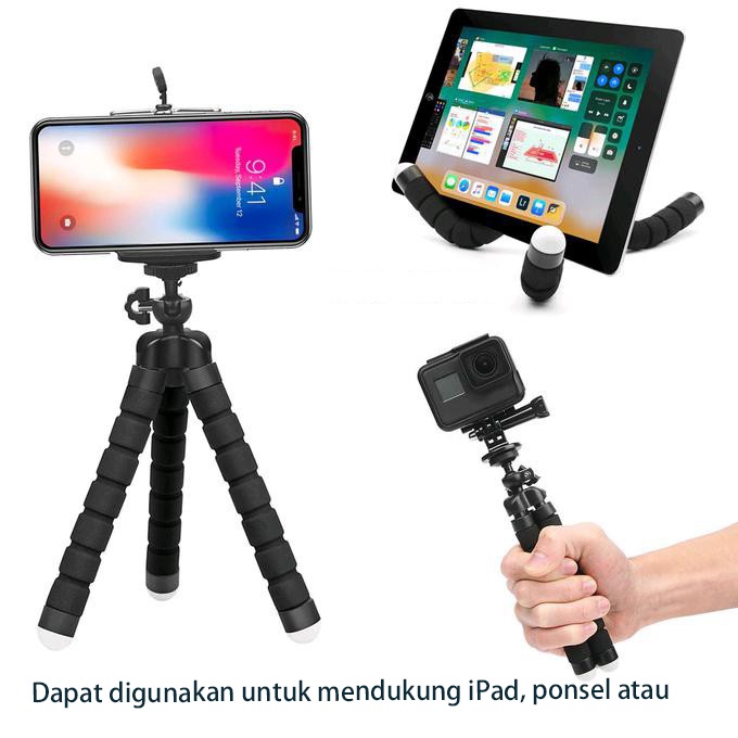 Sponge/Busa Universal Size M Medium Free Holder U - Tripod Kamera Flexibel