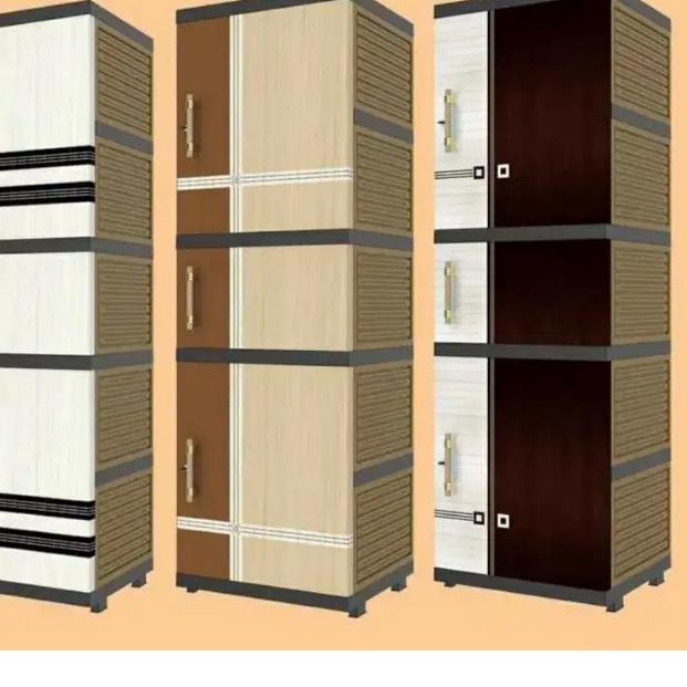 ✵ Murah Lemari Pakaian Kabinet Plastik Nacase Naiba 7205 5 susun ❄