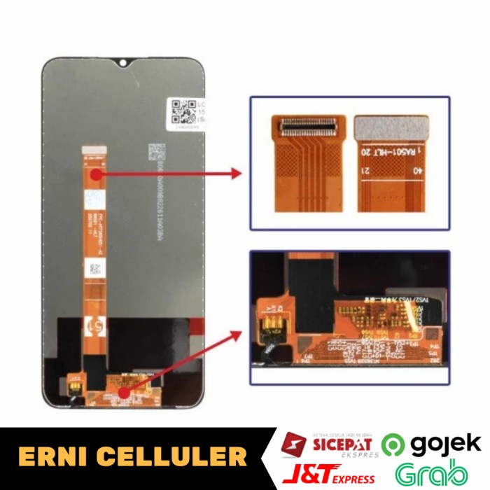LCD OPPO A16E + TOUCHSCREEN ORI
