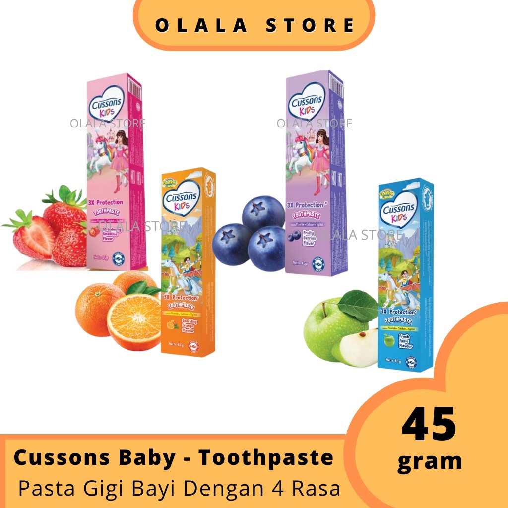 CUSSONS KIDS - TOOTHPASTE 45 GRAM / PASTA GIGI CUSSONS / ODOL CUSSONS