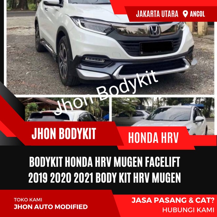 BODYKIT HONDA HRV MUGEN FACELIFT 2019 2020 2021 BODY KIT HRV MUGEN