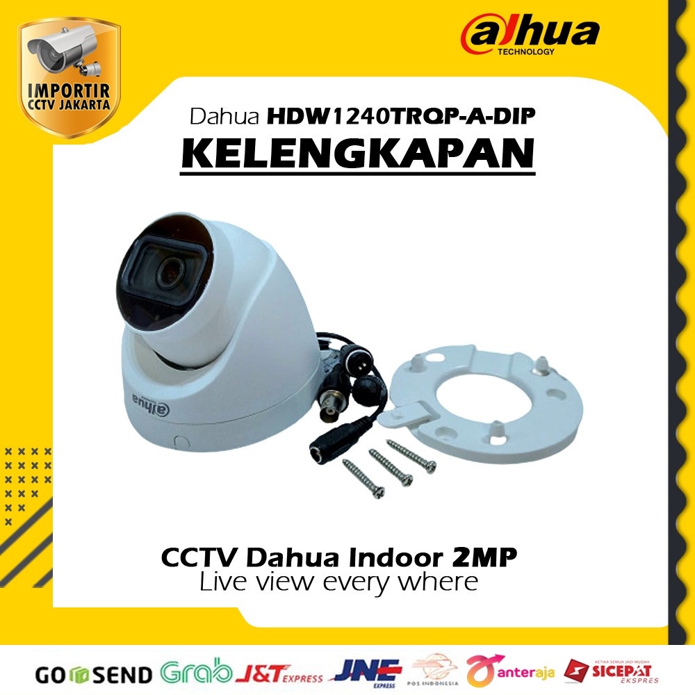 CCTV DAHUA  Indoor 2MP HAC-HDW1240TRQP-A-DIP ICJ