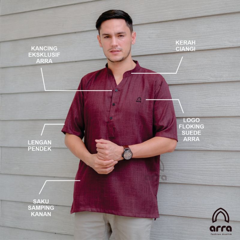 Arra Koko Pria Yusuf Series Koko Dewasa Baju Muslim Pria