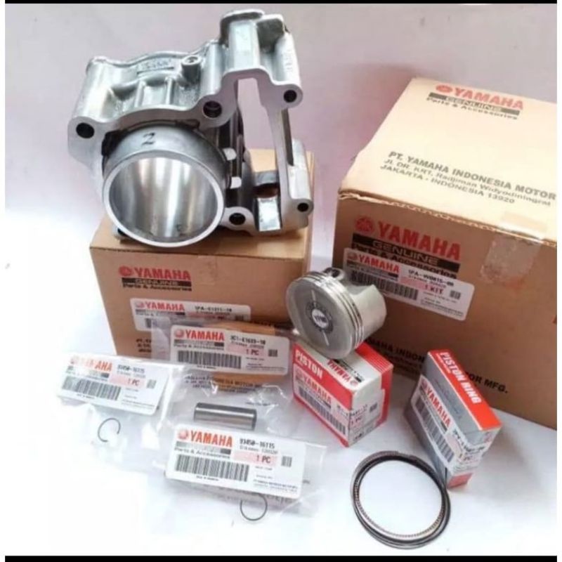 Cylinder comp blok piston set vixion new nvl 1PA-WB016-00