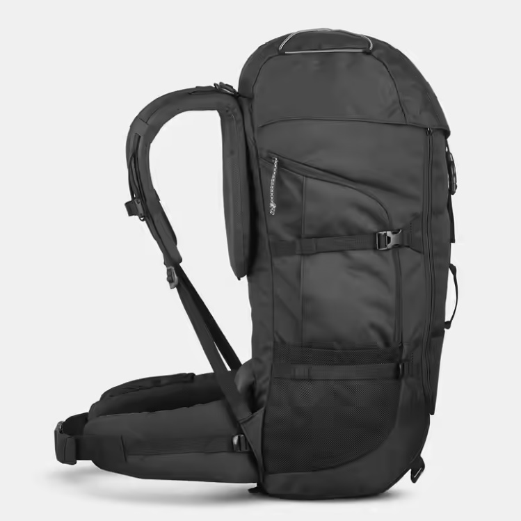 FORCLAZ Tas Ransel 50 L Trekking Pria Backpack Simpel dan Fungsional