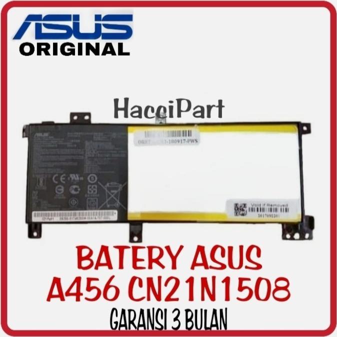 Baterai Battery Laptop Asus A456 A456U C21N1508 Original