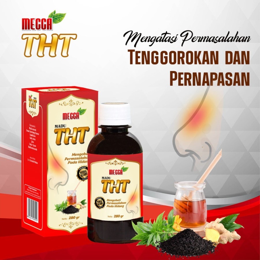

Madu Mecca THT 280 gr / Madu Herbal Alami Untuk Pernapasan
