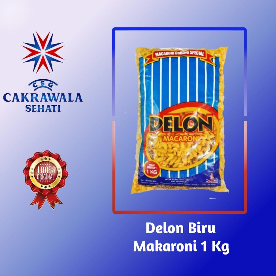 

[Terkece Se-RI] Makaroni Delon Biru 1 kg