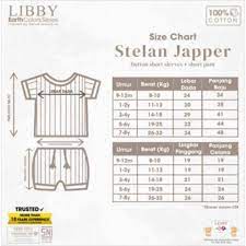 Baju Bayi Setelan Pendek Anak 9 Bulan 1-8 Tahun LIBBY Earth Jasper Set Pendek (1 Stel)