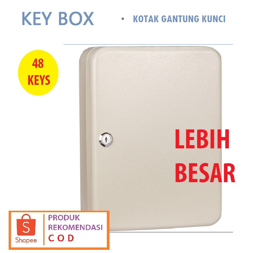 KEY BOX Gantungan kunci dinding Keybox cantelan kunci besi Box gantungan kunci dinding STORAGE BOX