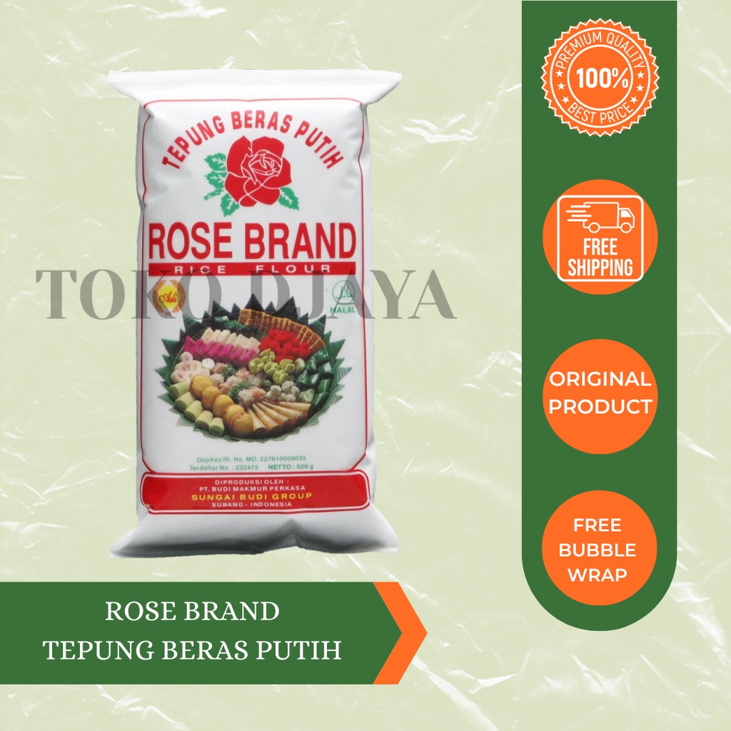 

Rose Brand Tepung Beras Putih 500g Rice Flour Premium