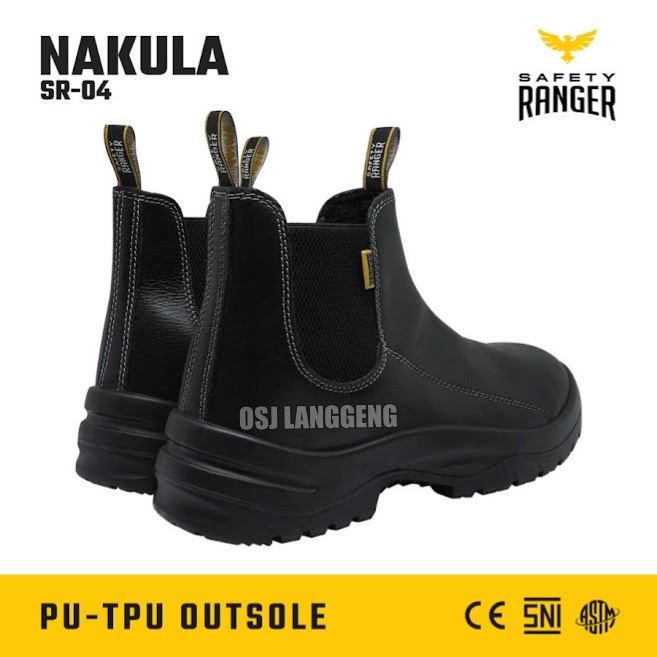 Sepatu Safety Ranger NAKULA (SR04) - Safety Shoes Berkualitas Original 100%