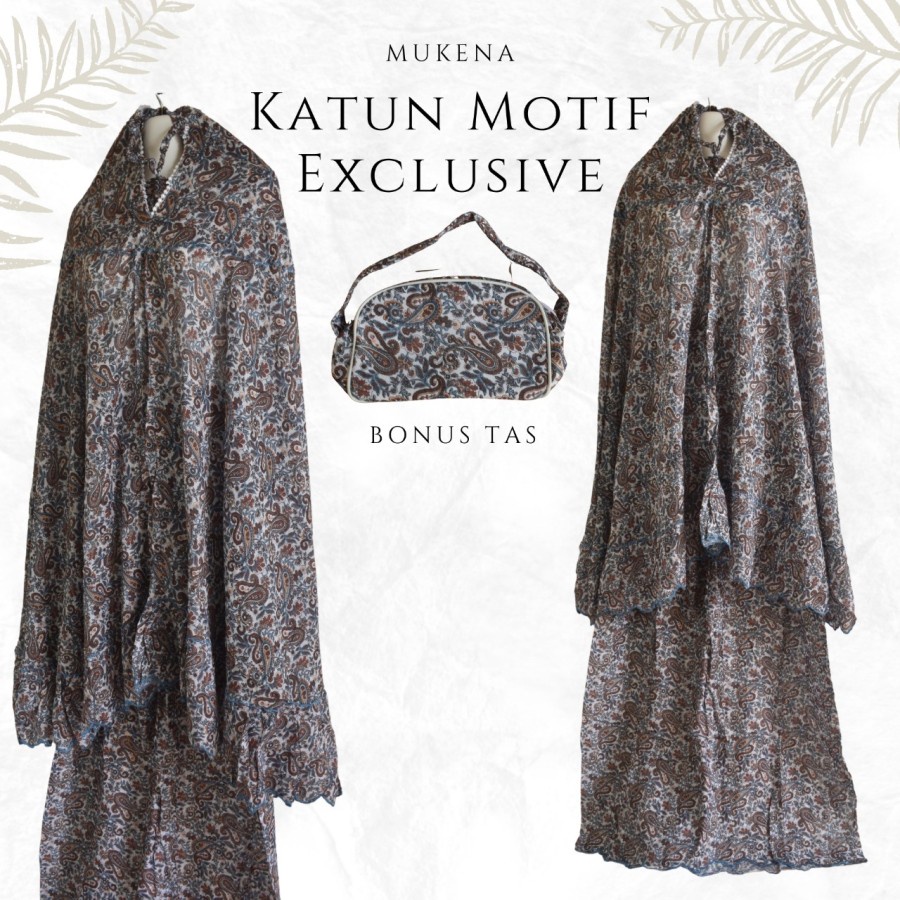 Mukena traveling mukena katun bagus adem