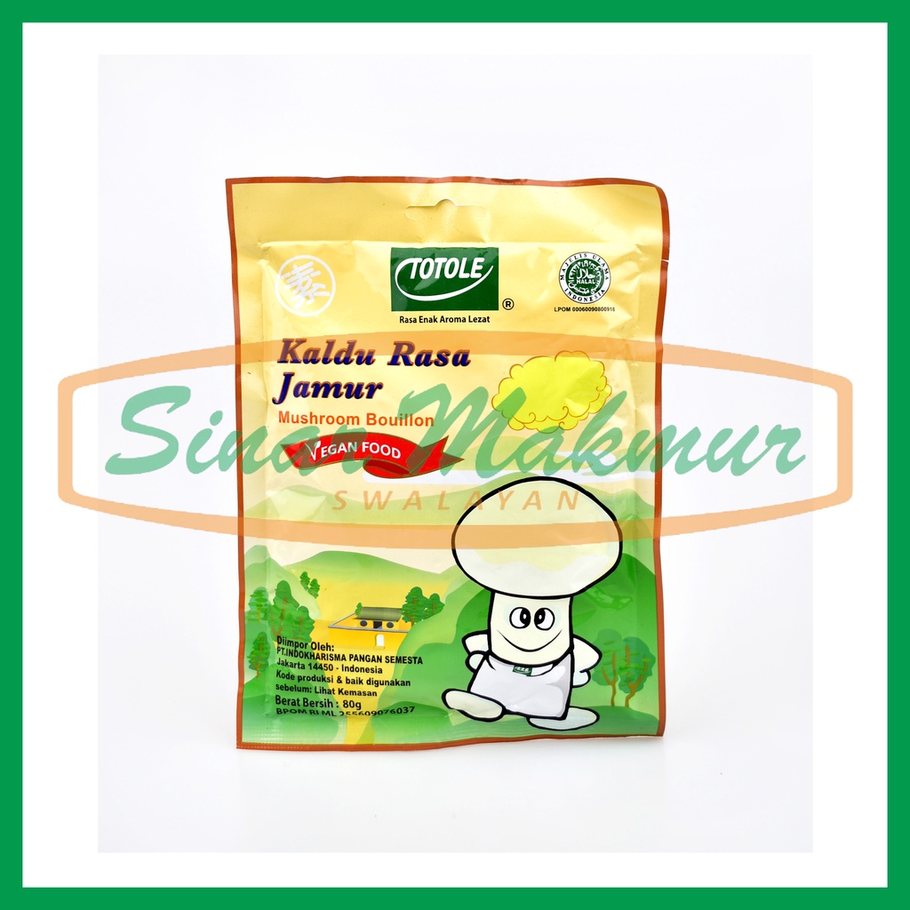 

Kaldu Jamur Totole 80gr