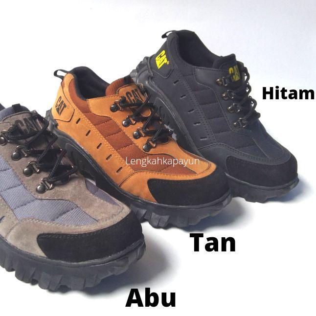 ☇ Sepatu Safety Pria Big Size 44 45 46 47 48 Ukuran Jumbo Ujung Besi ☄
