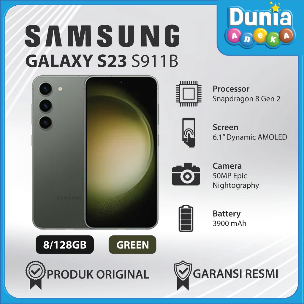 SAMSUNG GALAXY S23 5G 8/128GB 8/256GB - GARANSI RESMI