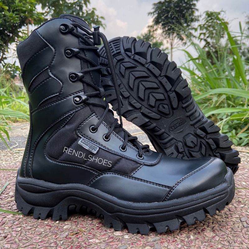 sepatu pdl TNI POLRI SATPOLPP SECURITY terbaru dan terlaris original CAANGGO