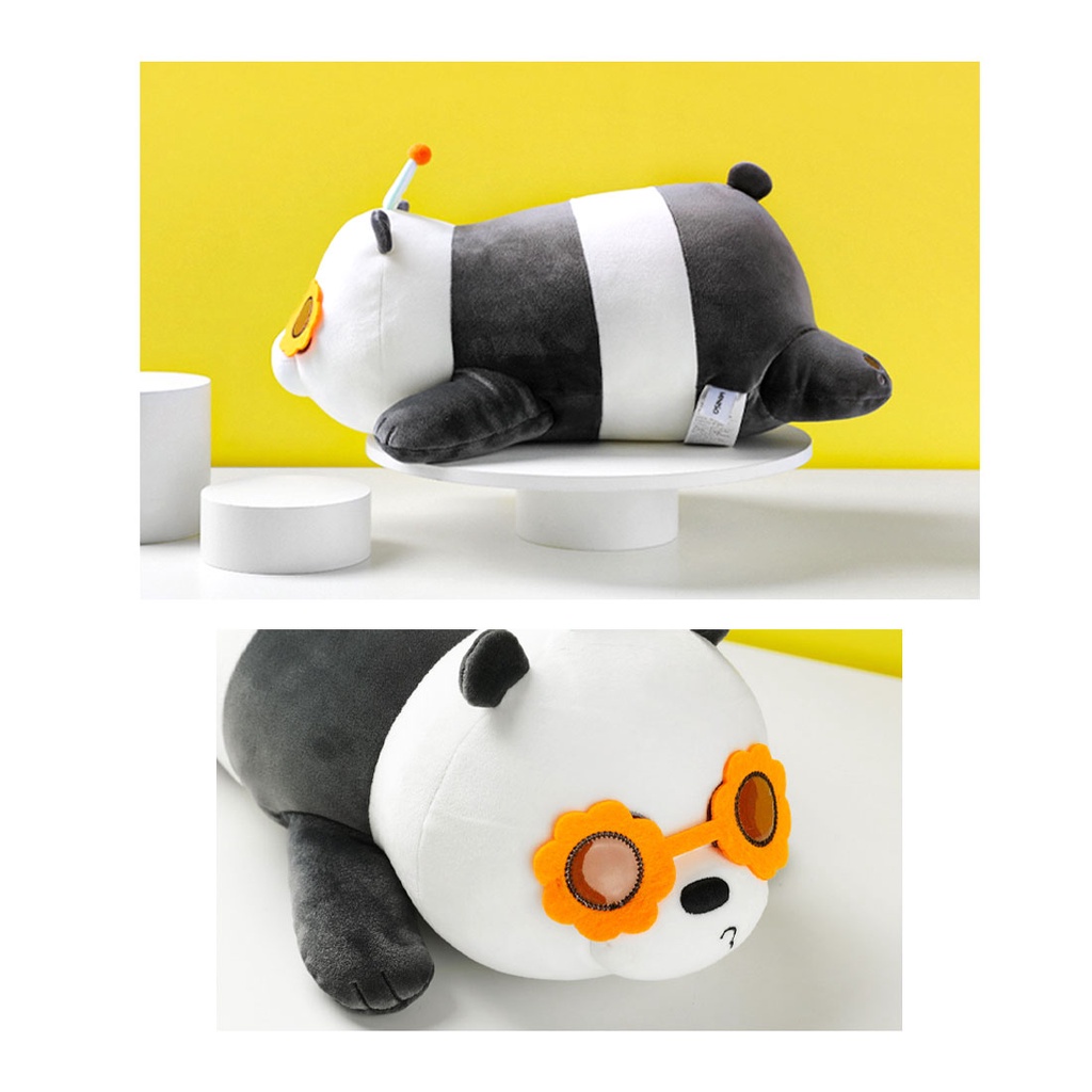 MINISO - Boneka Beruang We Bare Bears Panda Bear Lucu Boneka Mainan Boneka Sofa Boneka Bantal Hadiah