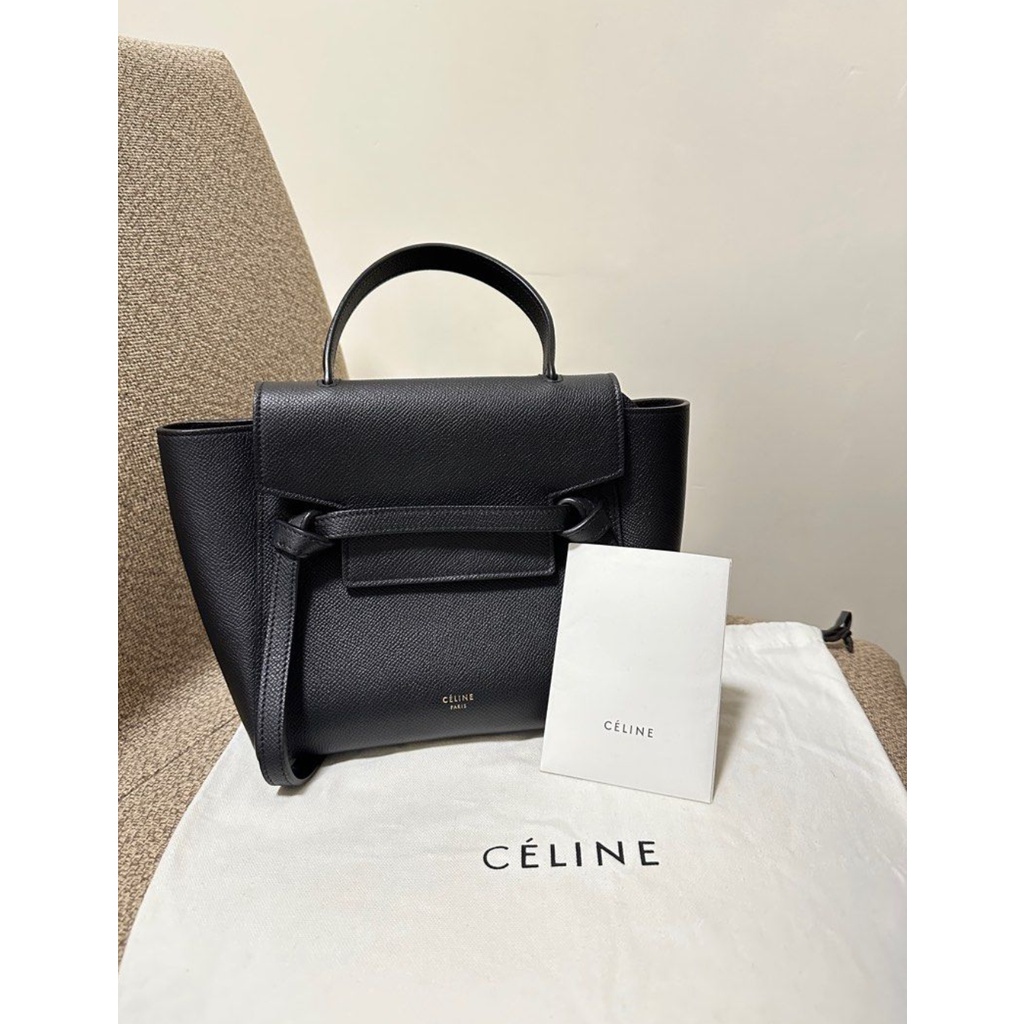 [RESERVED] CELINE belt bag nano [PRELOVED]