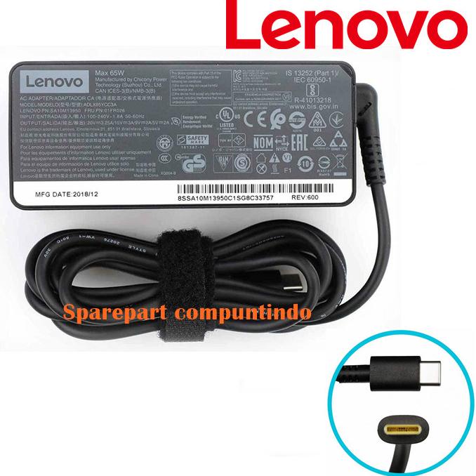 Charger Adaptor LENOVO YOGA SLIM 7 PRO 14 type C Original