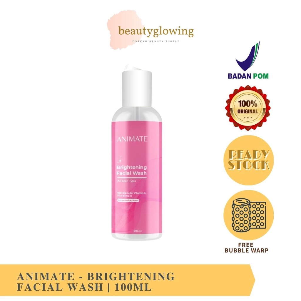 ANIMATE BRIGHTENING FACIAL WASH / SERUM / NIGHT CREAM / VIT C / DARK SPOT / BARRIER / RICH NUTRITION