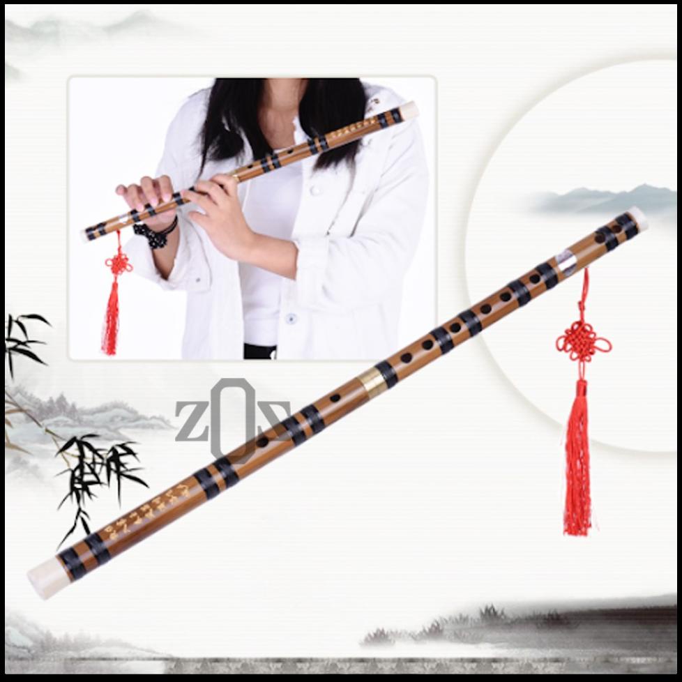 Seruling Suling Flute Bamboo Bambu Dizi Tradisional China Set Promo Best Seller
