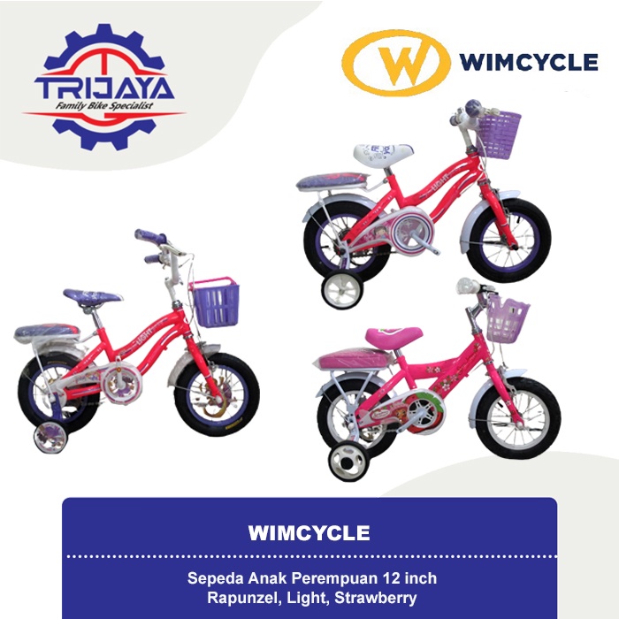 Wimcycle Sepeda Anak 12 Inch