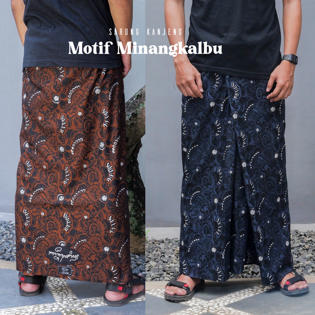 Sarung Kanjeng Sarung Batik Motif Minangkalbu