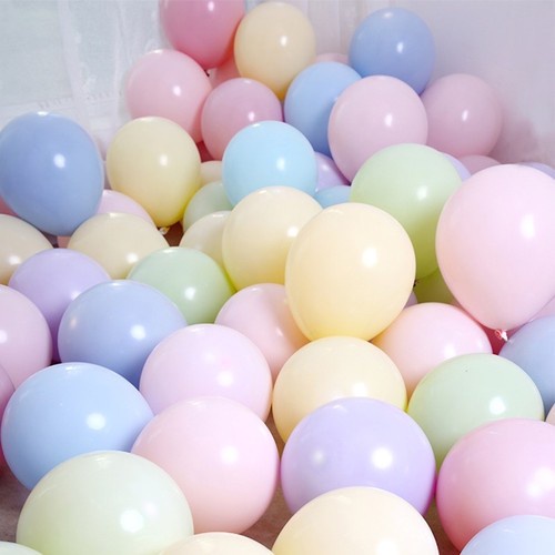 Balon Latex Macaron 12 Inch / Balon Warna Warni Pastel / Balon Ulang Tahun / Balon Pastel Mix