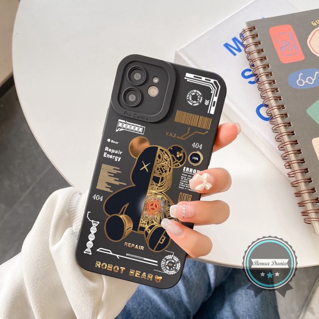 SS117 SOFTCASE SILIKON SOFT CASE CASING PROCAMERA MOTIF ROBOT NOKIA 7.2 6,1 PLUS X6 BD4383
